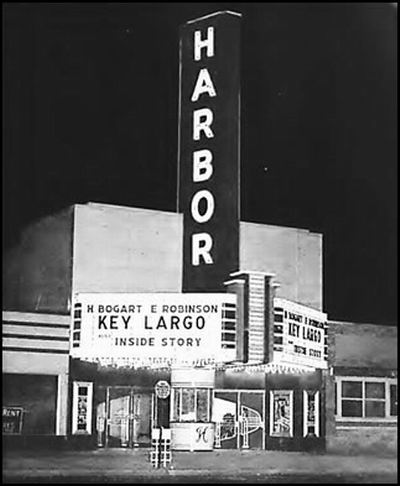 Harbor Theatre - Old Photo (newer photo)
